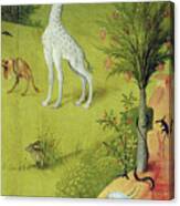 The Garden Of Earthly Delights, 1490-1500 Canvas Print