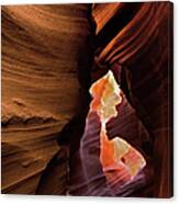 Abstract Sandstone Sculptured Canyon #13 Canvas Print
