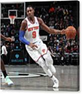 New York Knicks V Brooklyn Nets Canvas Print