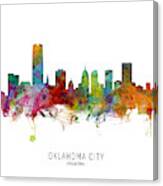 Oklahoma City Skyline #13 Canvas Print