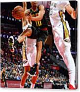 New Orleans Pelicans V Atlanta Hawks Canvas Print
