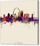 St Louis Missouri Skyline #14 Canvas Print