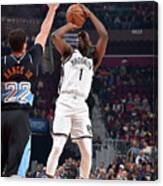 Brooklyn Nets V Cleveland Cavaliers #15 Canvas Print