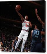 Memphis Grizzlies V New York Knicks #15 Canvas Print