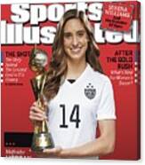 Us Womens National Team 2015 Fifa Womens World Cup Champions Sports Illustrated Cover Canvas Print
