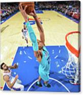 Charlotte Hornets V Philadelphia 76ers Canvas Print
