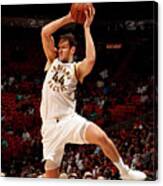 Indiana Pacers V Miami Heat #16 Canvas Print