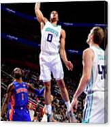 Charlotte Hornets V Detroit Pistons Canvas Print