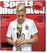 Us Womens National Team 2015 Fifa Womens World Cup Champions Sports Illustrated Cover #17 Canvas Print