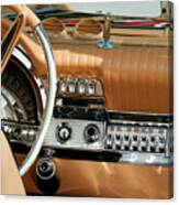 1958 Chrysler 300f Dashboard Canvas Print