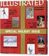 1958 Special Holiday Issue Sports Illustrated Cover Canvas Print