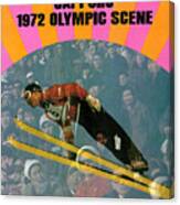 1972 Sapporo Olympic Games Preview Issue Sports Illustrated Cover Canvas Print