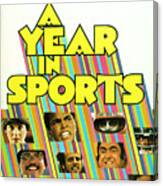 1976 Year In Sports Issue Sports Illustrated Cover Canvas Print