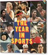 1981 Year In Sports Issue Sports Illustrated Cover Canvas Print