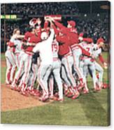1990 World Series - Game 4  Cincinnati Canvas Print