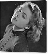 Actress Ingrid Bergman #2 Canvas Print