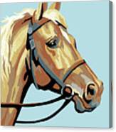 Brown Horse #2 Canvas Print