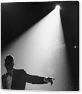 Frank Sinatra On Stage #2 Canvas Print