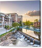 Greenville, South Carolina, Usa #2 Canvas Print