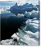 Icebergs, Disko Bay, Greenland #2 Canvas Print