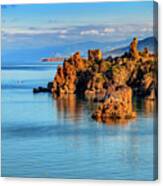 Italy, Sicily, Palermo District, Mediterranean Sea, Tyrrhenian Sea, Cefalu, Torre Caldura #2 Canvas Print