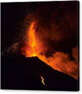 La Palma Volcano Eruption #2 Canvas Print