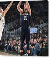 New Orleans Pelicans V Milwaukee Bucks #2 Canvas Print