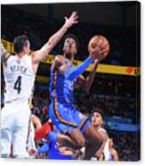 New Orleans Pelicans V Oklahoma City #2 Canvas Print