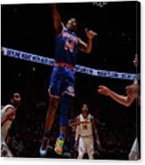 New York Knicks V Denver Nuggets Canvas Print