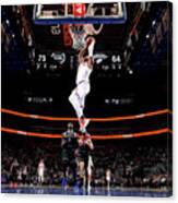 New York Knicks V Detroit Pistons Canvas Print