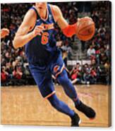 New York Knicks V New Orleans Pelicans Canvas Print