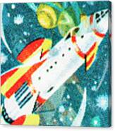 Rocket Ship #2 Canvas Print