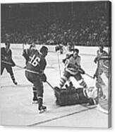 Toronto Maple Leafs V Montreal Canadiens #2 Canvas Print