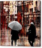 Under The Rain #2 Canvas Print