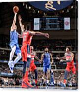 Washington Wizards V Dallas Mavericks Canvas Print