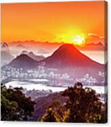 Cityscape, Rio De Janeiro, Brazil #20 Canvas Print