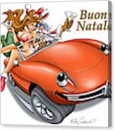 2009 Alfa Club Christmas Card Canvas Print