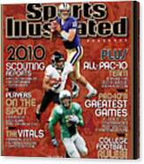 2010 Pac-10 Football Preview Issue Sports Illustrated Cover Canvas Print
