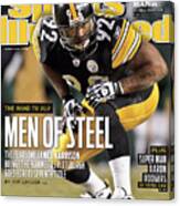 2011 Afc Championship New York Jets V Pittsburgh Steelers Sports Illustrated Cover Canvas Print