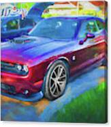 2018 Dodge Challenger  392 R/t Scat Pack  X196 Canvas Print