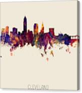 Cleveland Ohio Skyline #21 Canvas Print