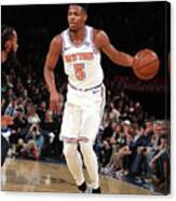 Memphis Grizzlies V New York Knicks Canvas Print