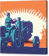 Tractor #22 Canvas Print