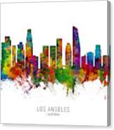 Los Angeles California Skyline #25 Canvas Print
