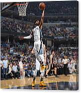 San Antonio Spurs V Memphis Grizzlies - #26 Canvas Print