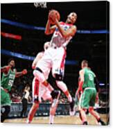 Boston Celtics V Washington Wizards Canvas Print
