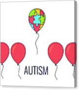 Autism Awareness #3 Canvas Print