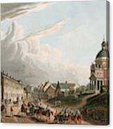 Battle Of Waterloo, 1815 Canvas Print