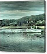 Boats At Northport Harbor #2 Canvas Print