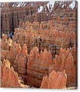 Bryce Amphitheater, Rock Formation, Bryce Canyon National Park, Utah, Usa #3 Canvas Print